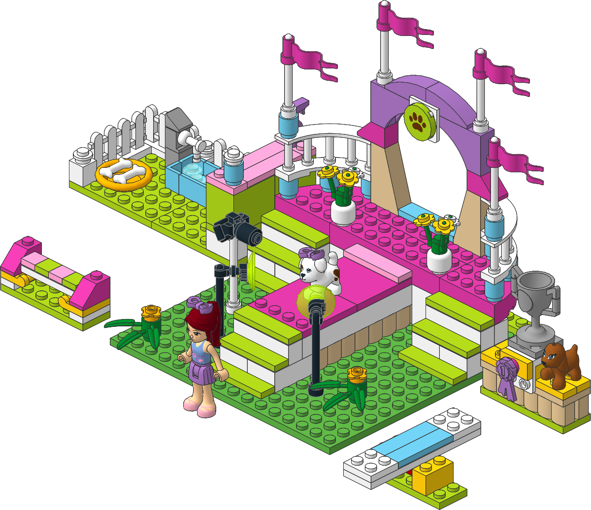 3942-1 - Heartlake Dog Show