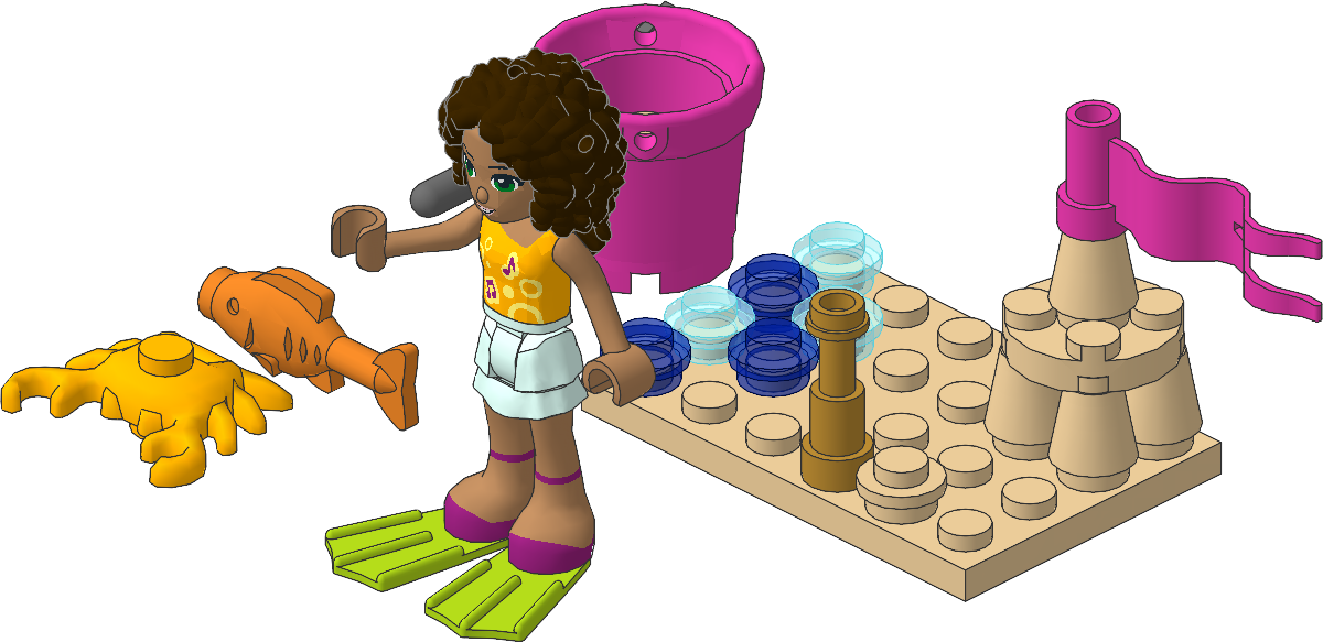 30100-1 - Andrea on the Beach