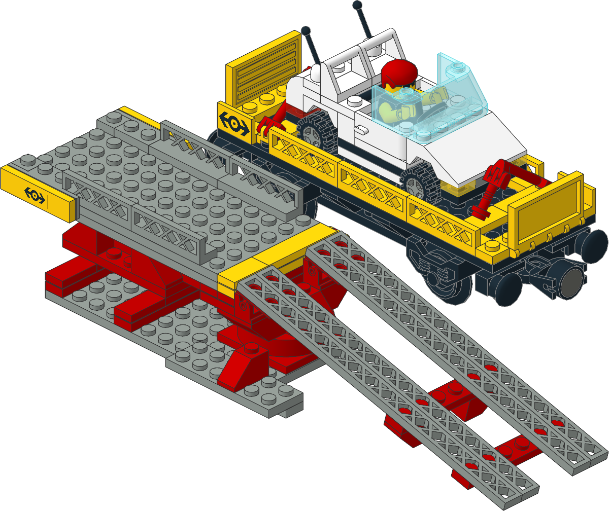 4544-1 - Car Transport Wagon with Car