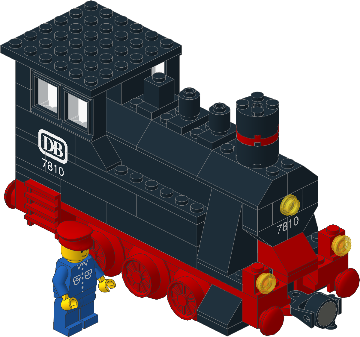 7810-1 - Push-Along Steam Engine