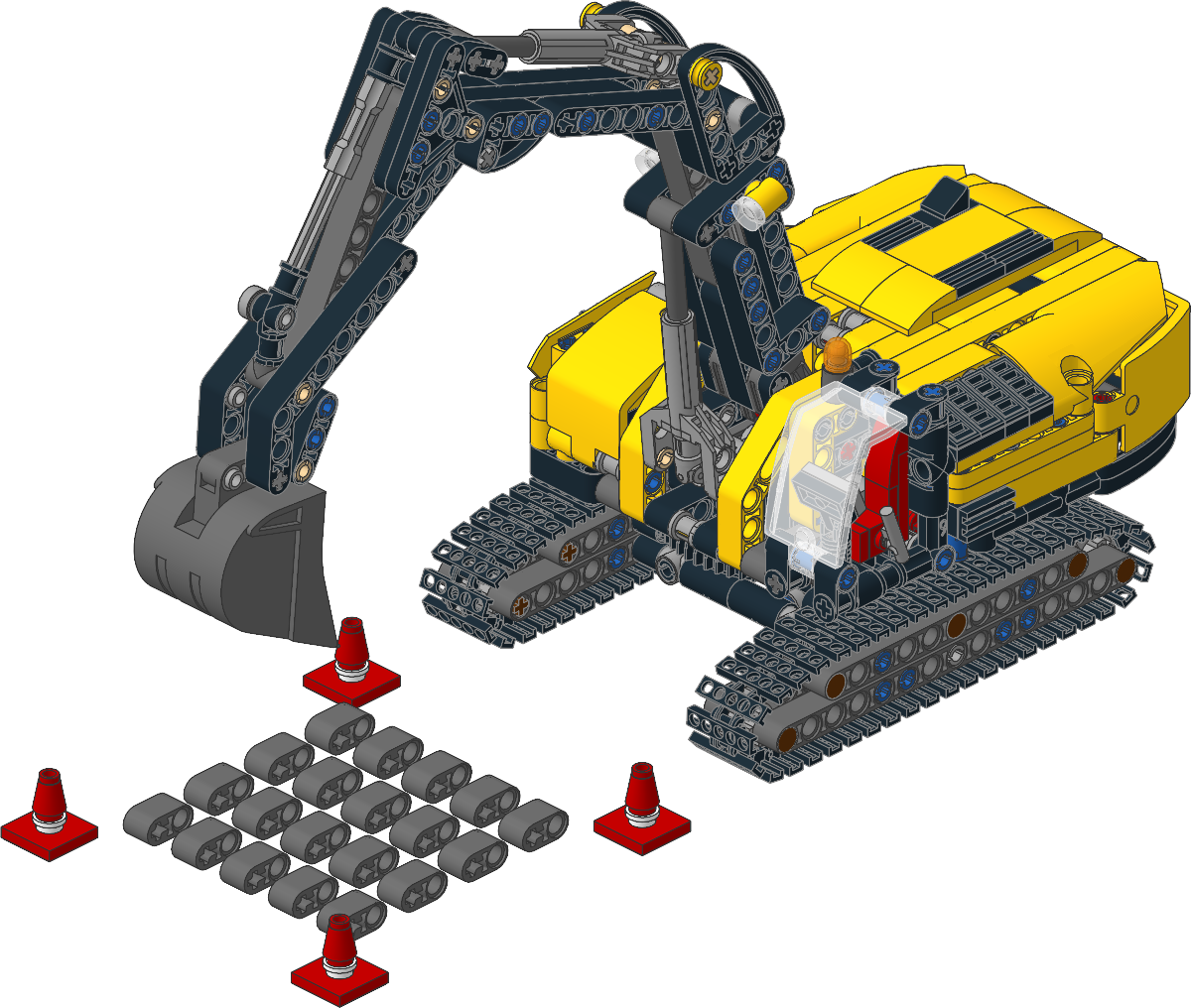 42121-1 - Heavy-Duty Excavator
