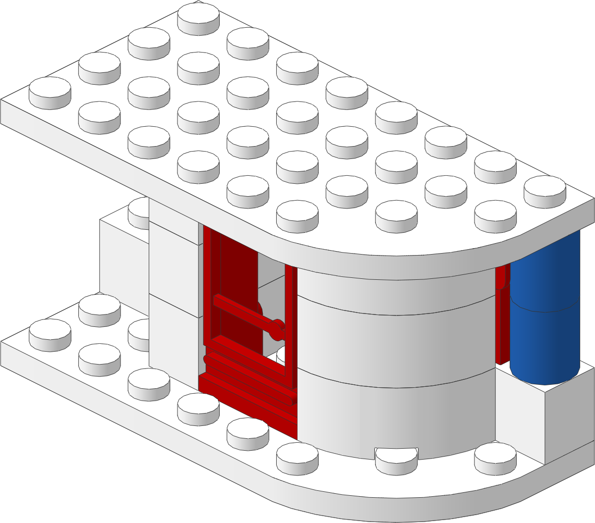 1212-2 - Small House - Left Set
