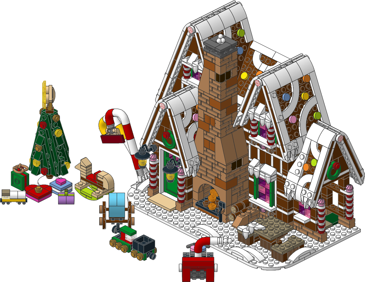 10267-1 - Gingerbread House