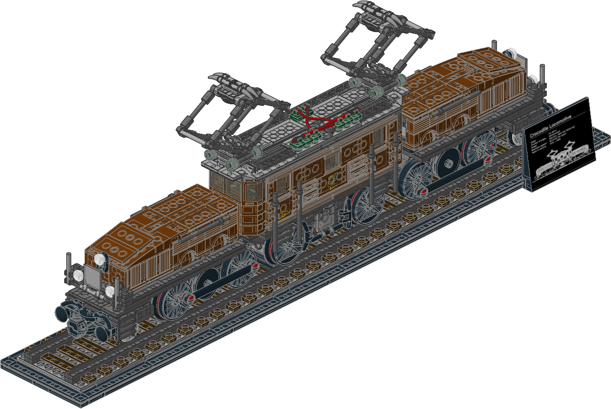 10277-1 - Crocodile Locomotive