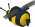 Bee LDraw model preview