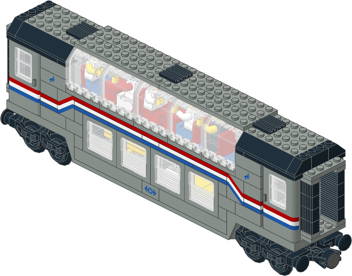 10002-1 - Railroad Club Car