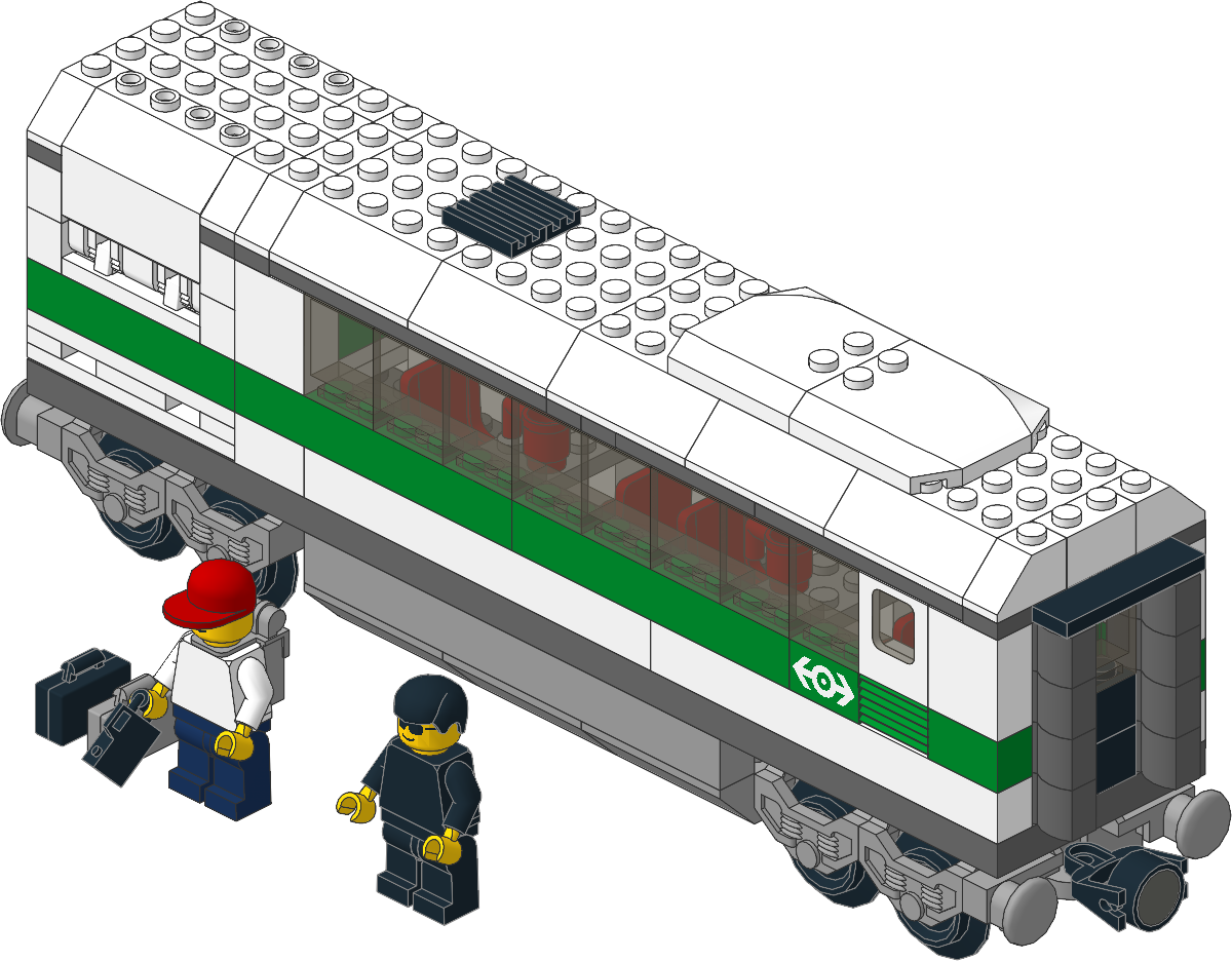 10158-1 - High Speed Train Car