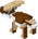 Reindeer LDraw model preview