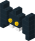 Halloween Bat LDraw model preview