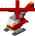 Small Red Helicopter (Polybag)
