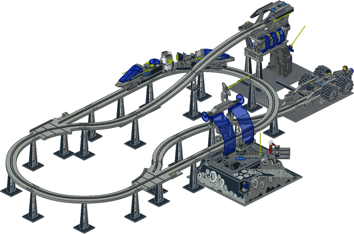 6991-1 - Monorail Transport Base