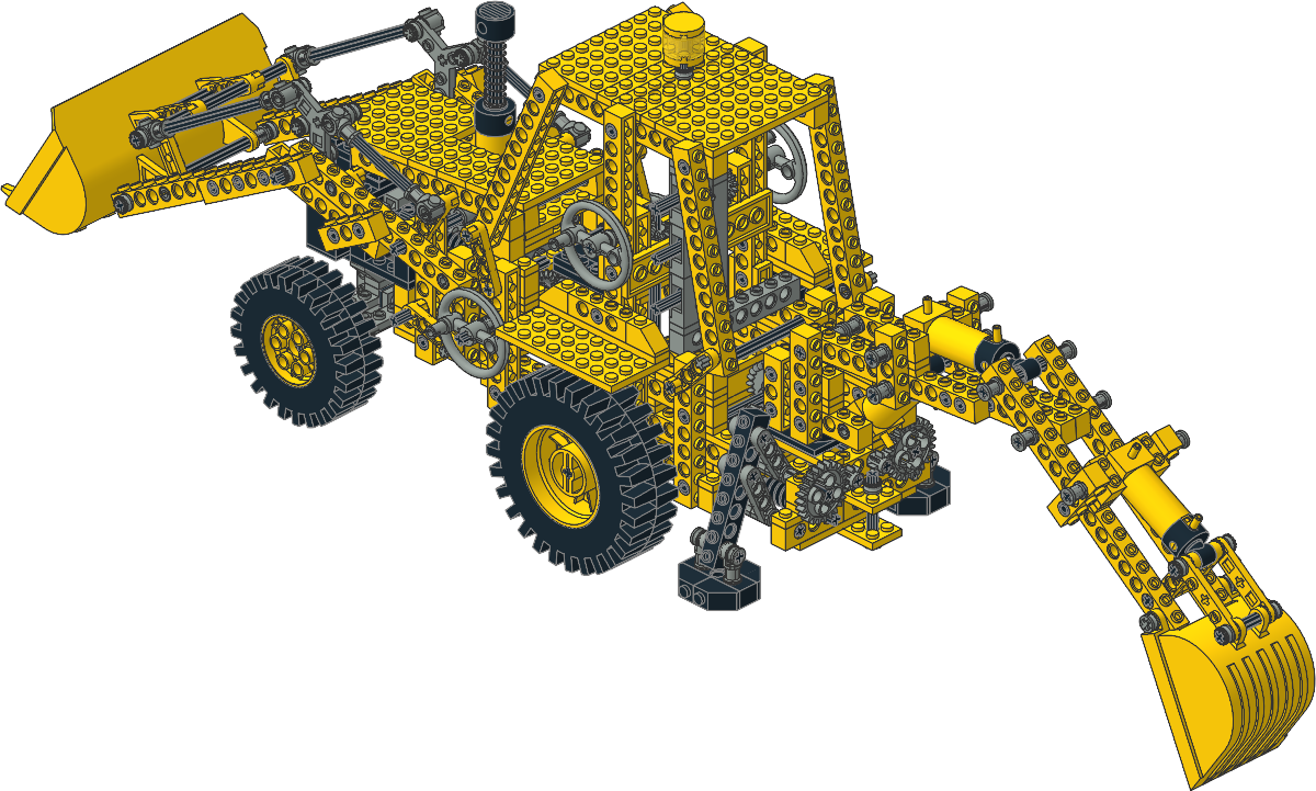 8862-1 - Backhoe Grader