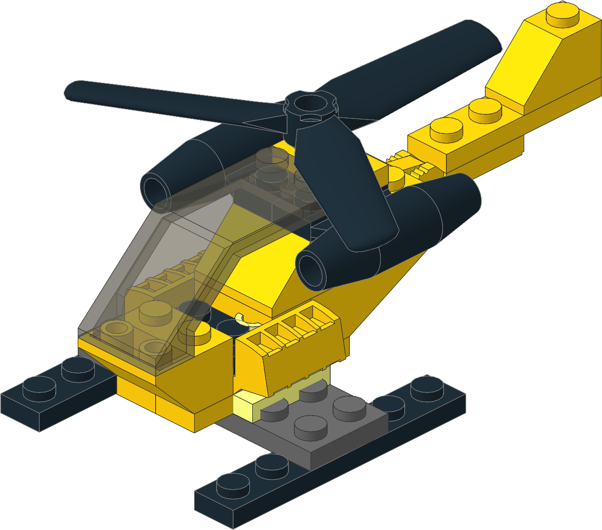 7912-1 - Helicopter Promotional (Duracell)