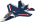 Blue Power Jet LDraw model preview
