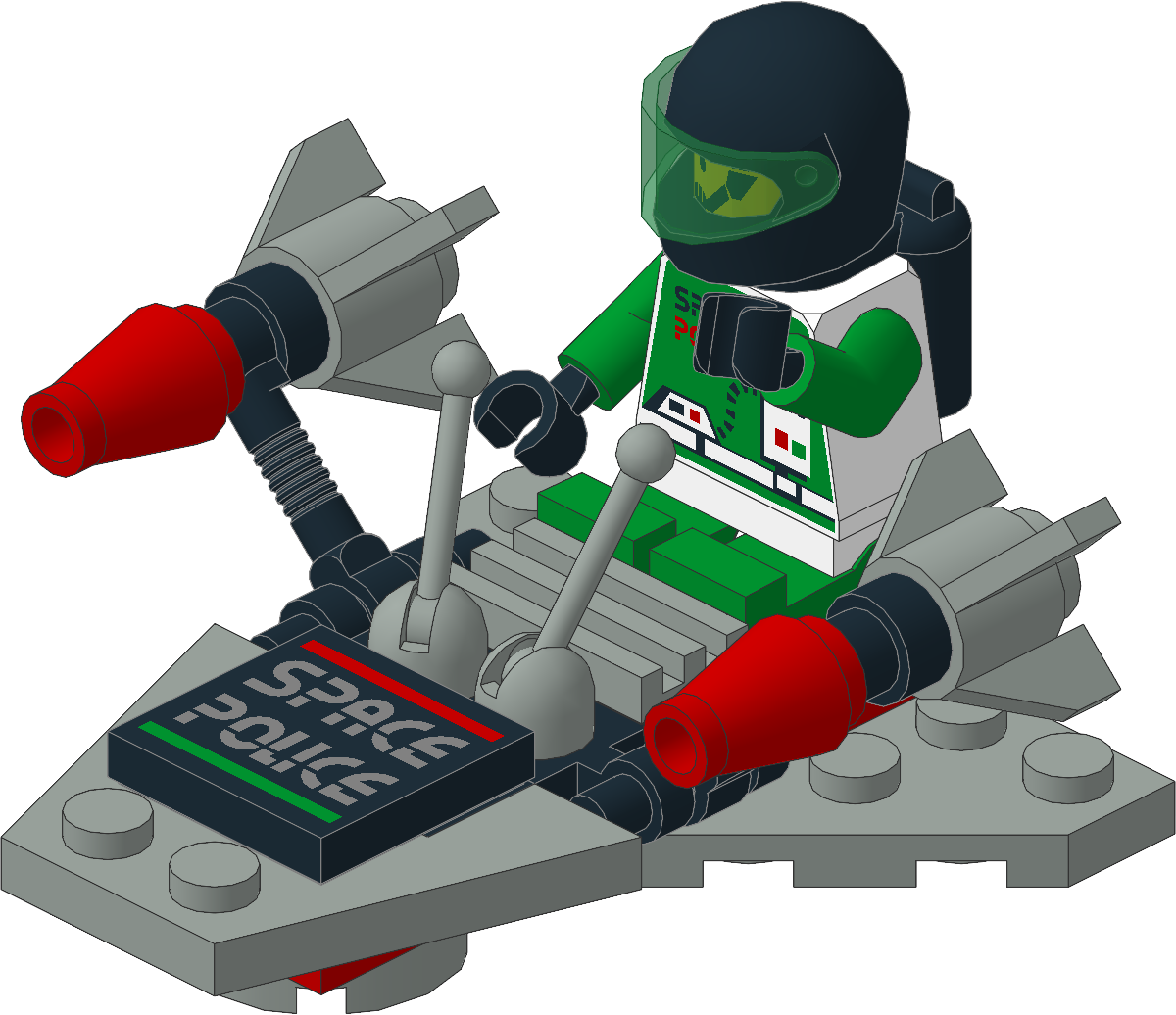 3015-1 - Space Police Car