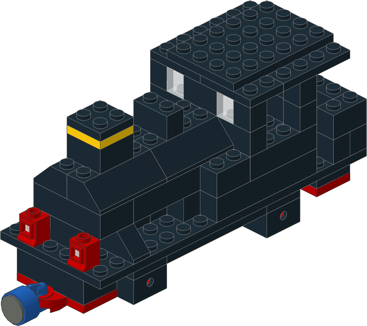 126-1 - Steam Locomotive (Push)