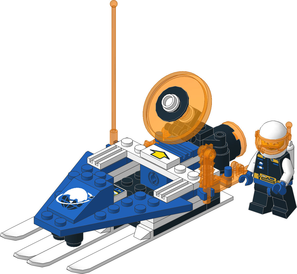 6834-1 - Celestial Sled