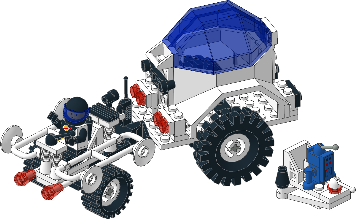 6885-1 - Saturn Base Main Team (Crater Crawler)
