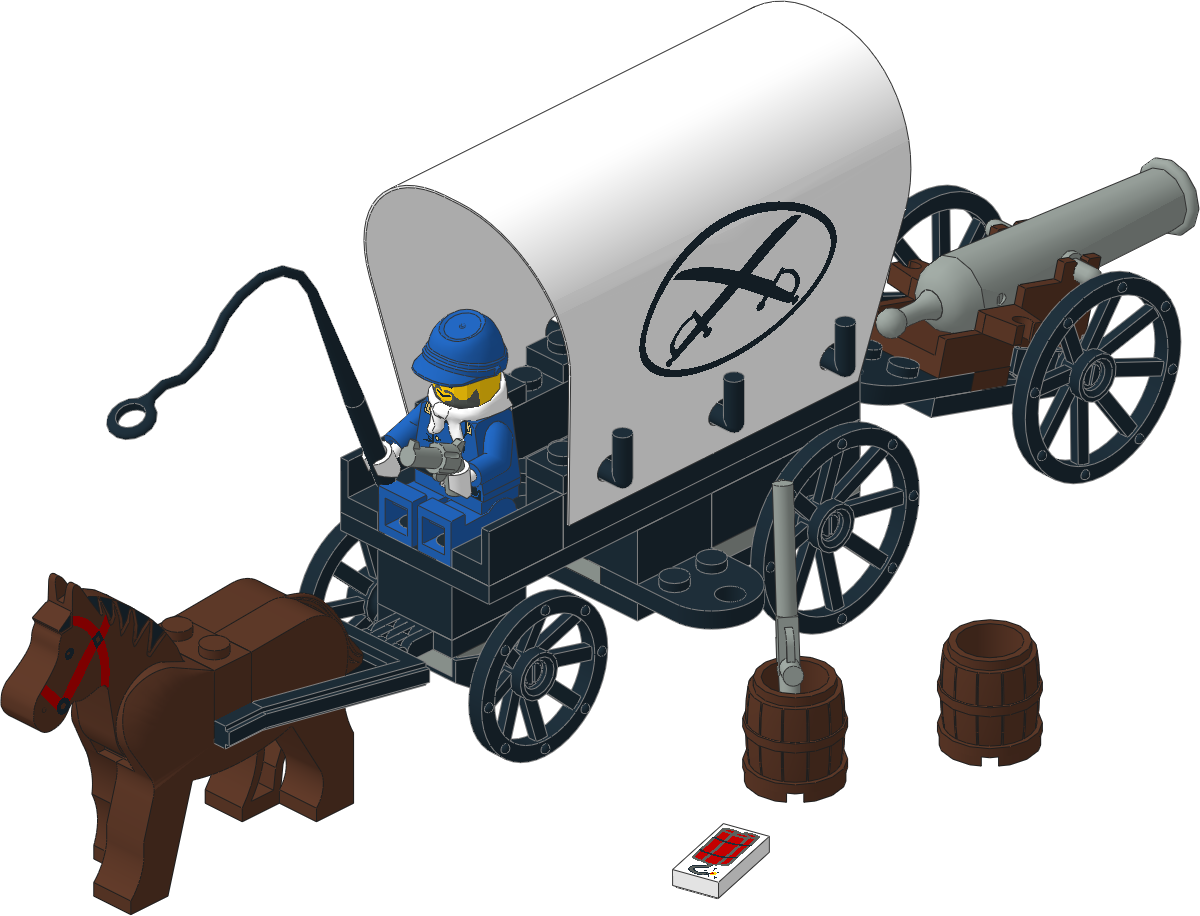 6716-1 - Covered Wagon