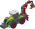 CLAAS XERION 5000 TRAC VC LDraw model preview