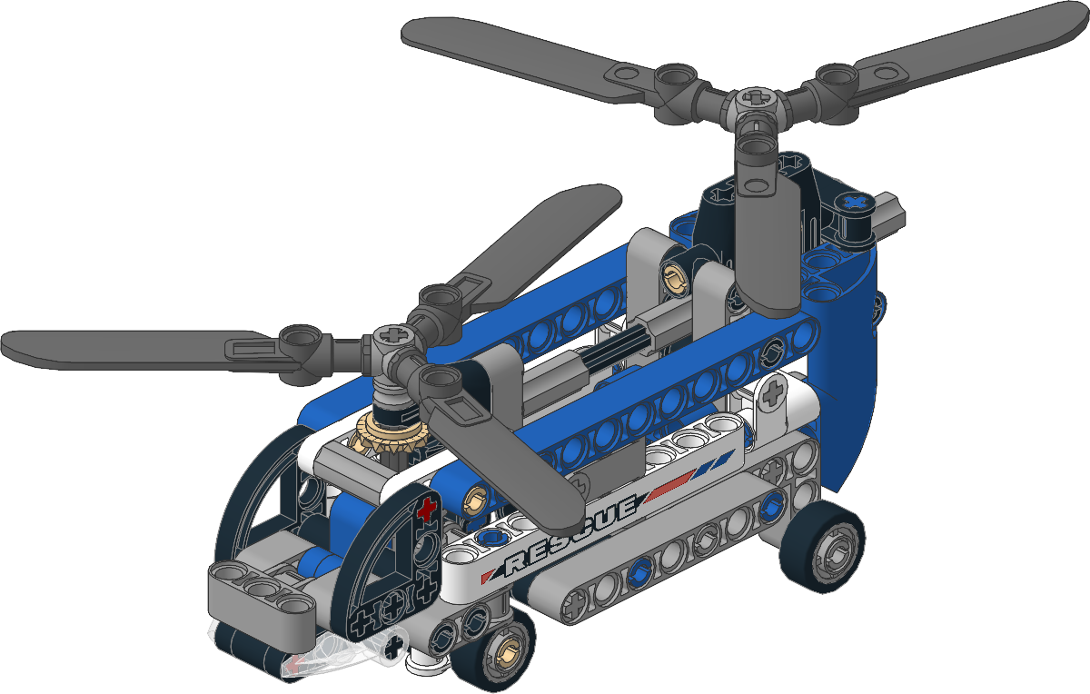 42020-1 - Twin-rotor Helicopter