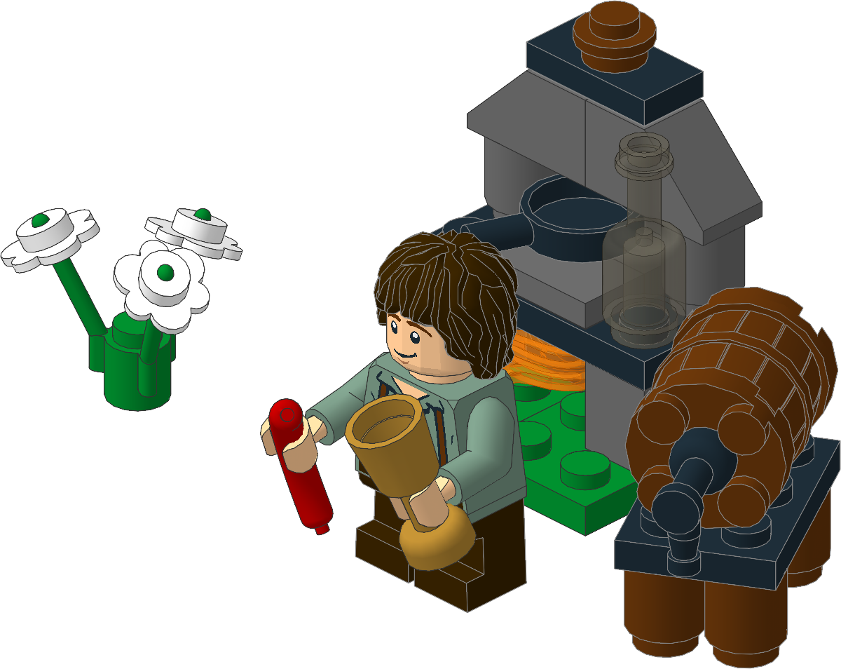 30210-1 - Frodo with Cooking Corner