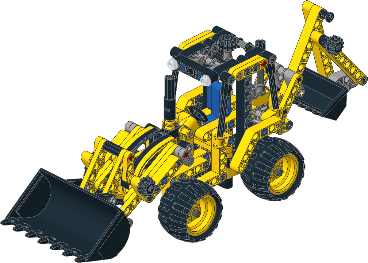 42004-1 - Mini Backhoe Loader