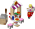 Stephanie's Pizzeria LDraw model preview