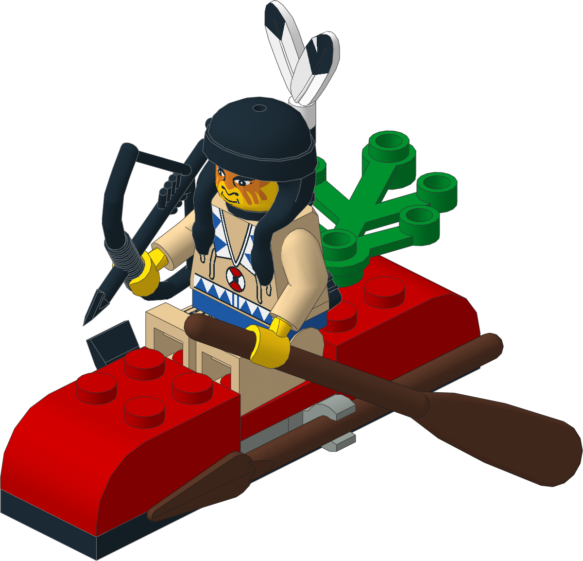 2846-1 - Indian Kayak