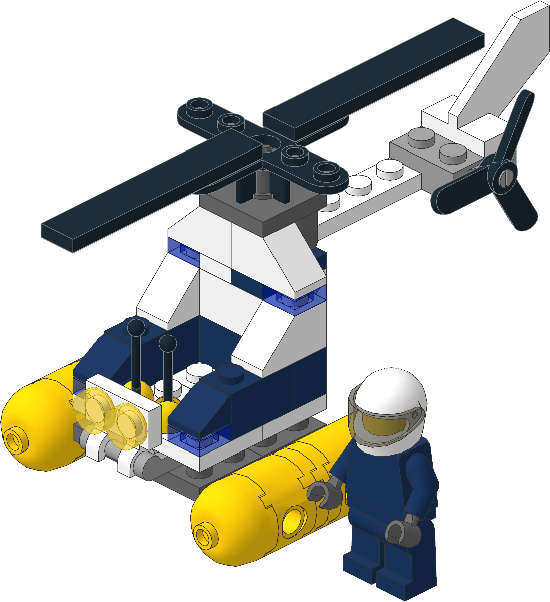 30311-1 - Swamp Police Helicopter