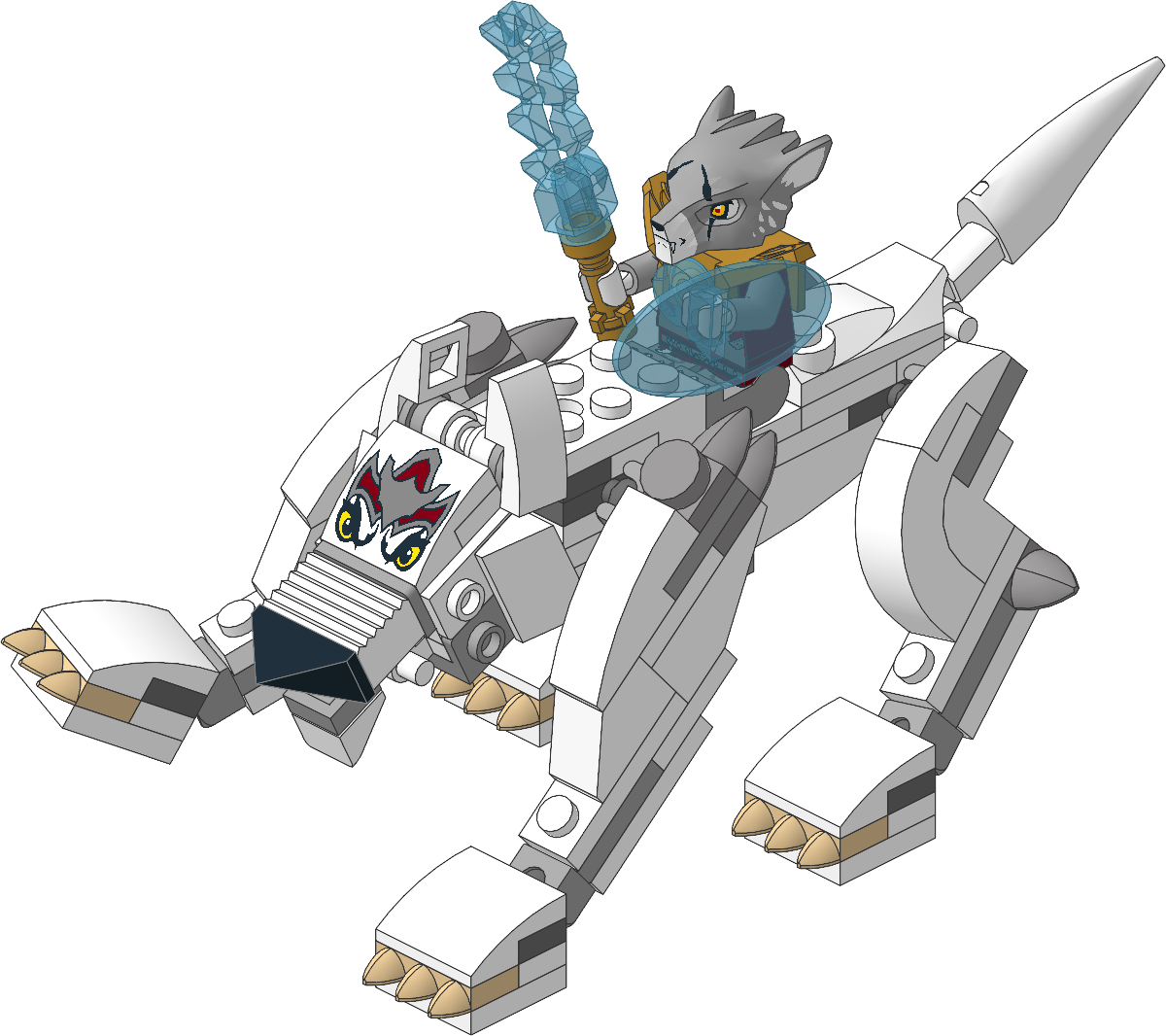 70127-1 - Wolf Legend Beast