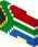 South African Flag LDraw model preview
