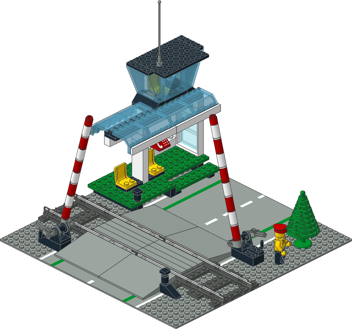 4532-1 - Manual Level Crossing