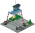 Manual Level Crossing LDraw model preview