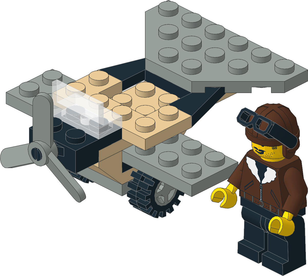 2542-1 - Adventurers Aeroplane