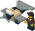 Adventurers Aeroplane LDraw model preview