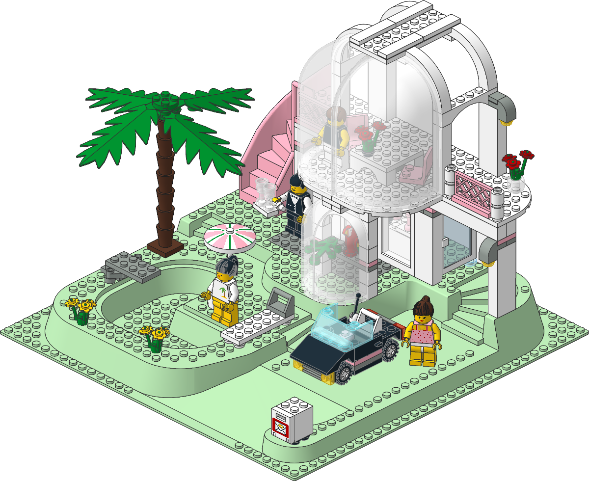 6416-1 - Poolside Paradise