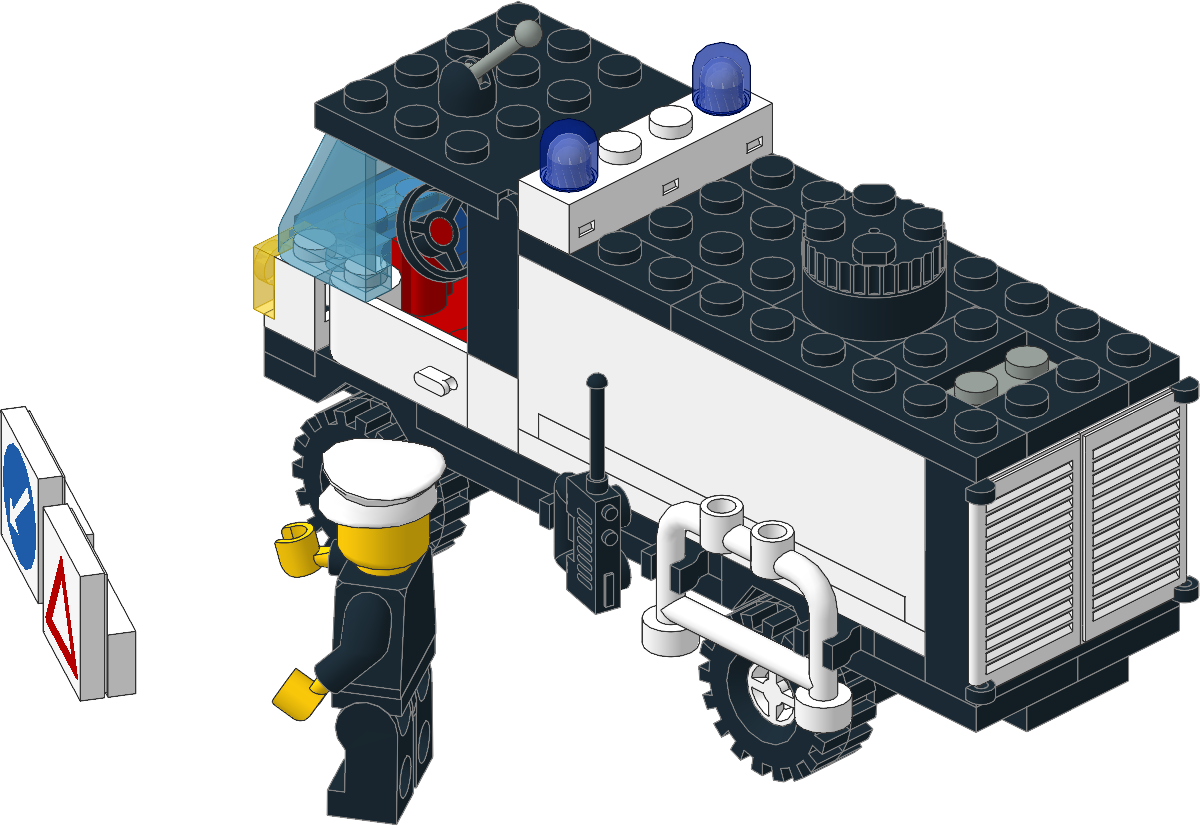 6450-1 - Mobile Police Truck