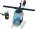 Police Helicopter LDraw model preview
