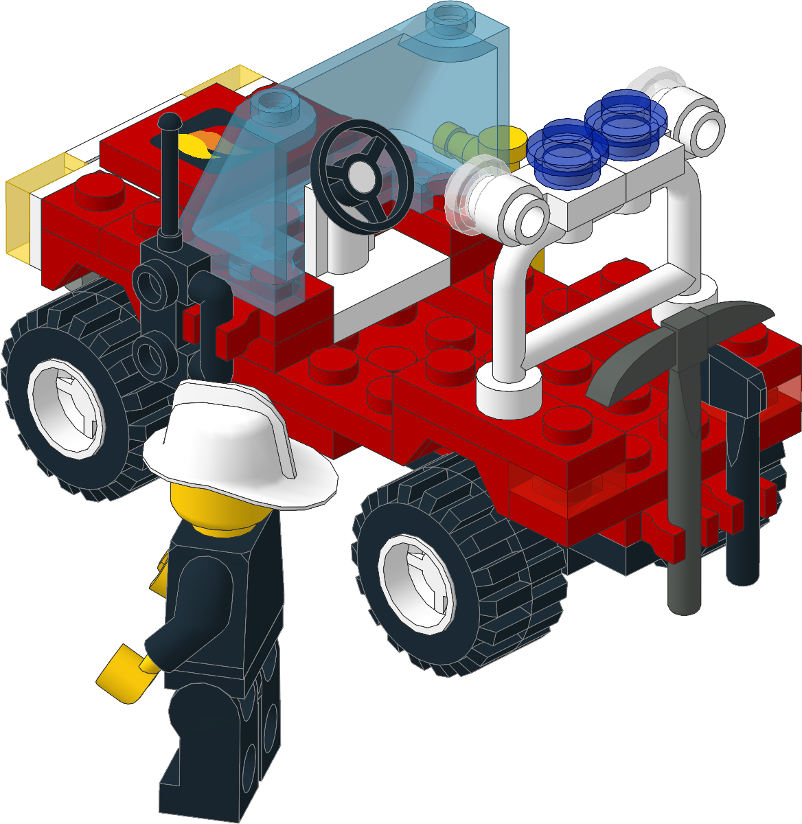 1702-1 - Fire Fighter 4 x 4