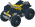 Quad Bike LDraw model preview