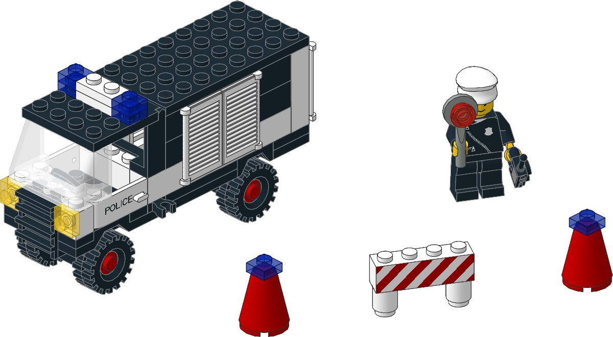 6681-1 - Police Van