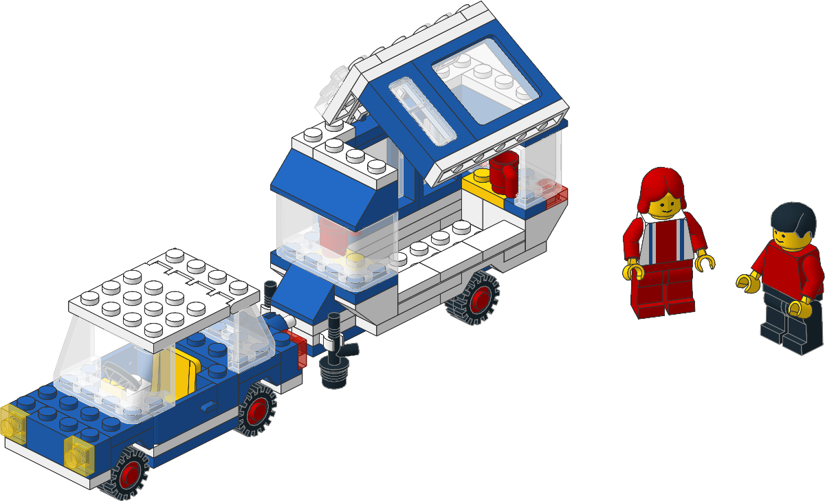 6694-1 - Car with Camper