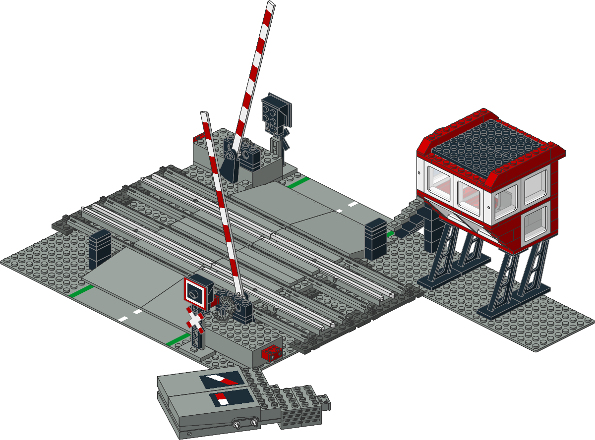 7866-1 - Remote Controlled Road Crossing