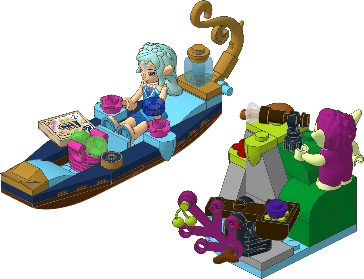 41181-1 - Naida's Gondola & the Goblin Thief