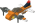 Mini Plane LDraw model preview
