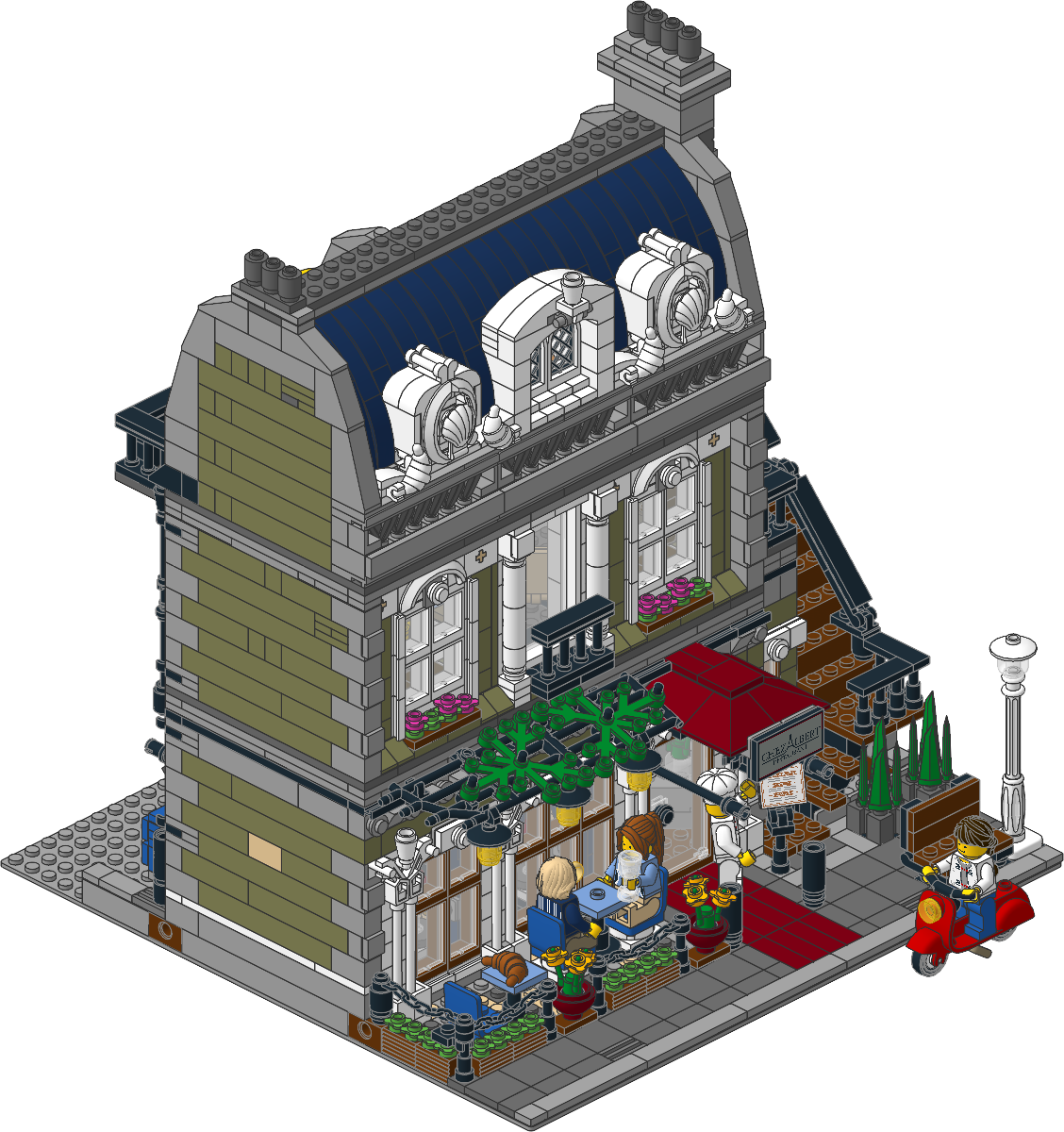 10243-1 - Parisian Restaurant