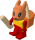 Rufus Rabbit LDraw model preview