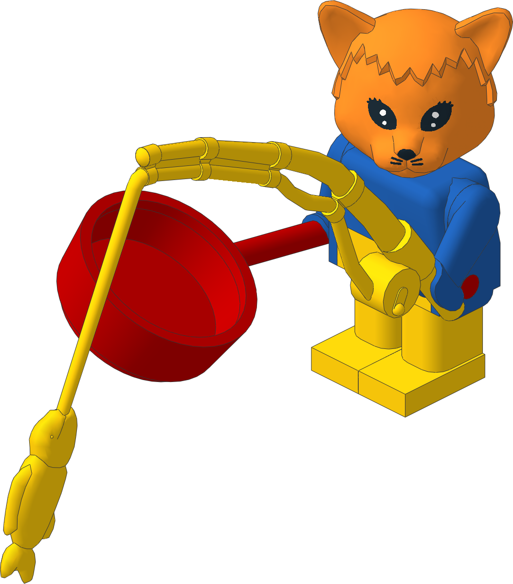 3701-1 - Fisherman Cornelius Cat