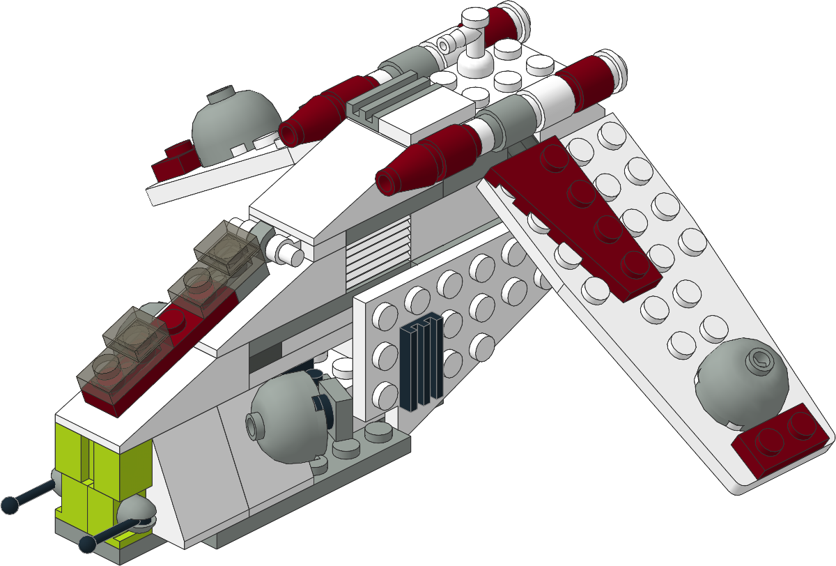 4490-1 - Republic Gunship - Mini